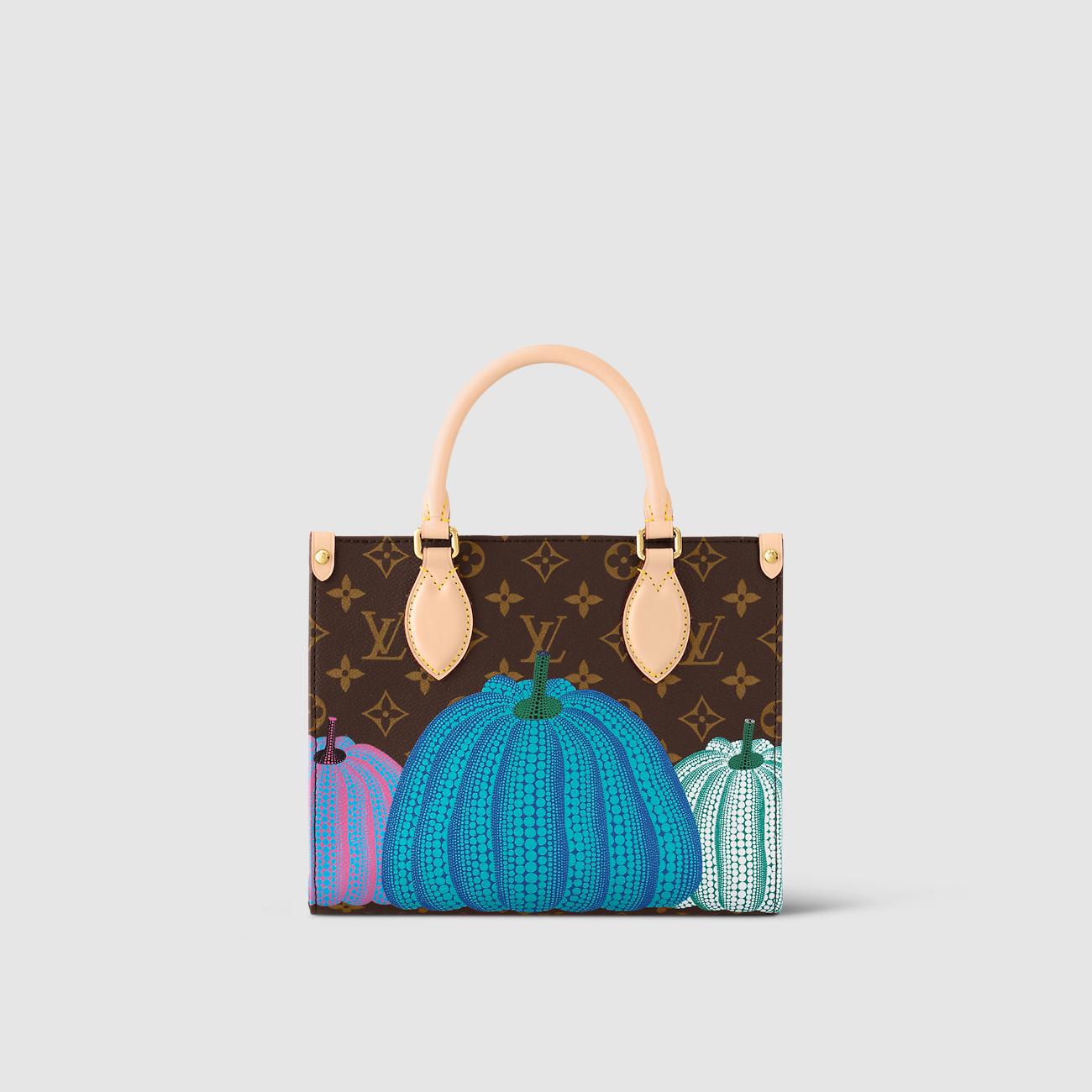 Túi Louis Vuitton OnTheGo PM LV x YK Nữ Hoạ Tiết Bí